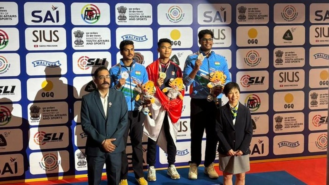 Briptu Fawwaz Pecahkan Rekor Dunia dan Asia di Asian Rifle Championship India