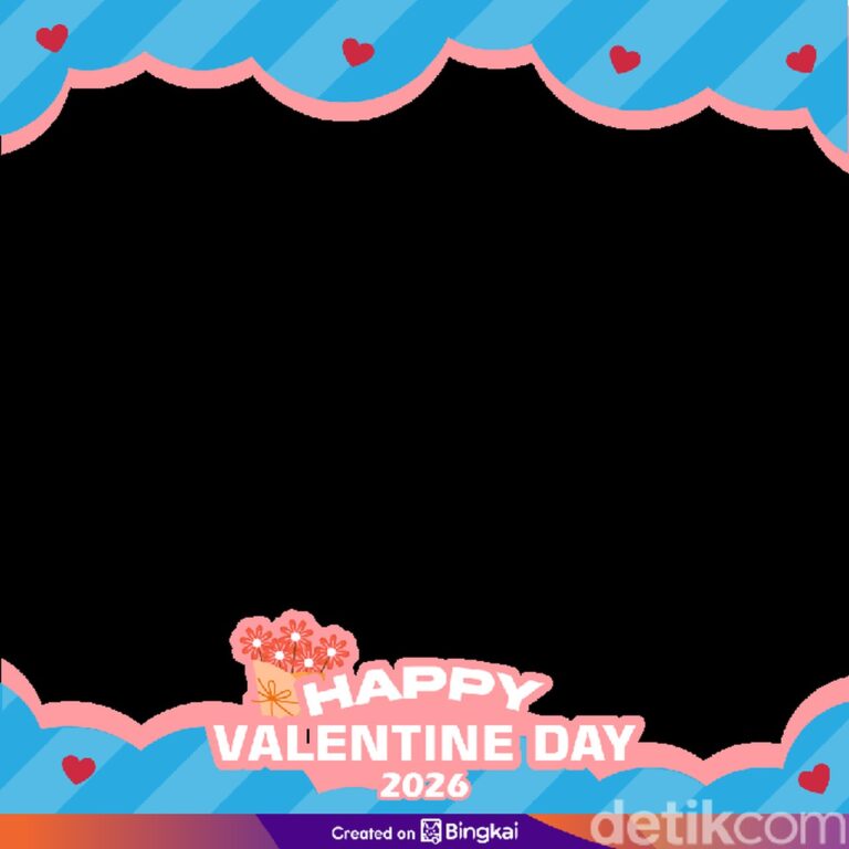 10 Pilihan Twibbon Gratis Hari Valentine 2026 untuk Semarakkan Media Sosial Anda