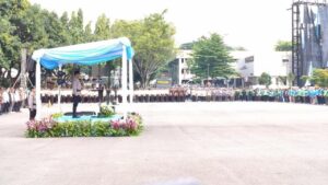 Polda Metro Jaya Gelar Apel Siaga Kamtibmas Bersama Ojol dan Buruh Sambut Ramadan 1447 H