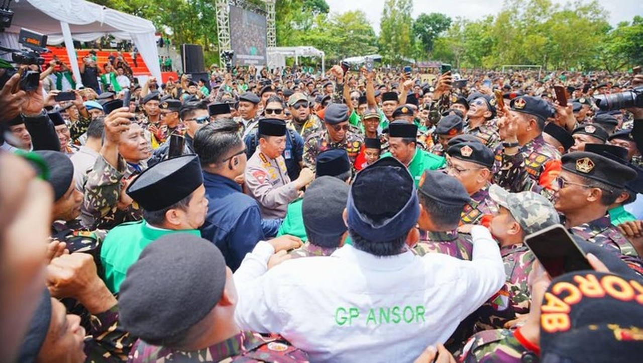 Kapolri Ajak GP Ansor-Banser Sinergi Jaga Kamtibmas dan Dukung Program Pemerintah