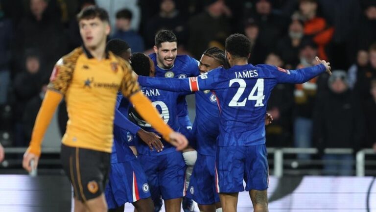 Chelsea Bungkam Hull City 4-0, Cetak Sejumlah Rekor Menarik di Piala FA