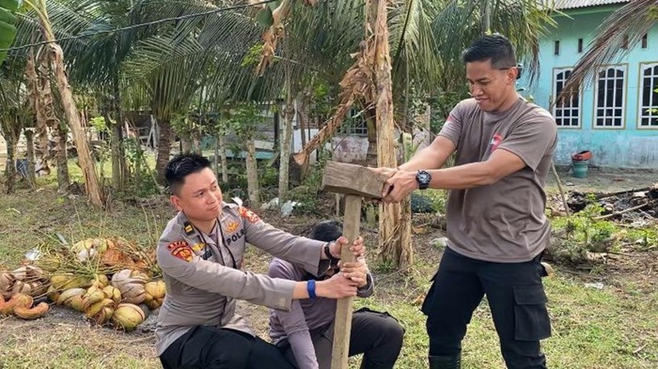 Mahasiswa STIK Angkatan 83 Bangun Sumur Bor Air Bersih untuk Warga Aceh Utara Terdampak Banjir