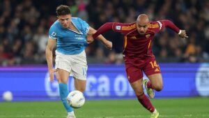 Hasil Imbang Napoli vs AS Roma: Malen Dua Gol, Skor Akhir 2-2