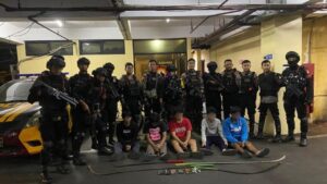 Brimob Polda Metro Jaya Amankan Lima Pemuda Bersenjata Tajam di Ciracas, Jakarta Timur