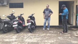 Gudang Besi Tua di Bogor Ternyata Sarang Penampungan Motor Curian, 5 Unit Diamankan