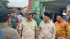 Ahmad Muzani Laporkan Bencana Tanah Bergerak di Tegal kepada Presiden Prabowo