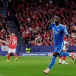 Vinicius Jr. Cetak Gol Indah, Real Madrid Taklukkan Benfica 1-0 di Leg Pertama Liga Champions