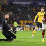 Babak Pertama Liga Inggris: Gol Bukayo Saka Bawa Arsenal Ungguli Wolves 1-0