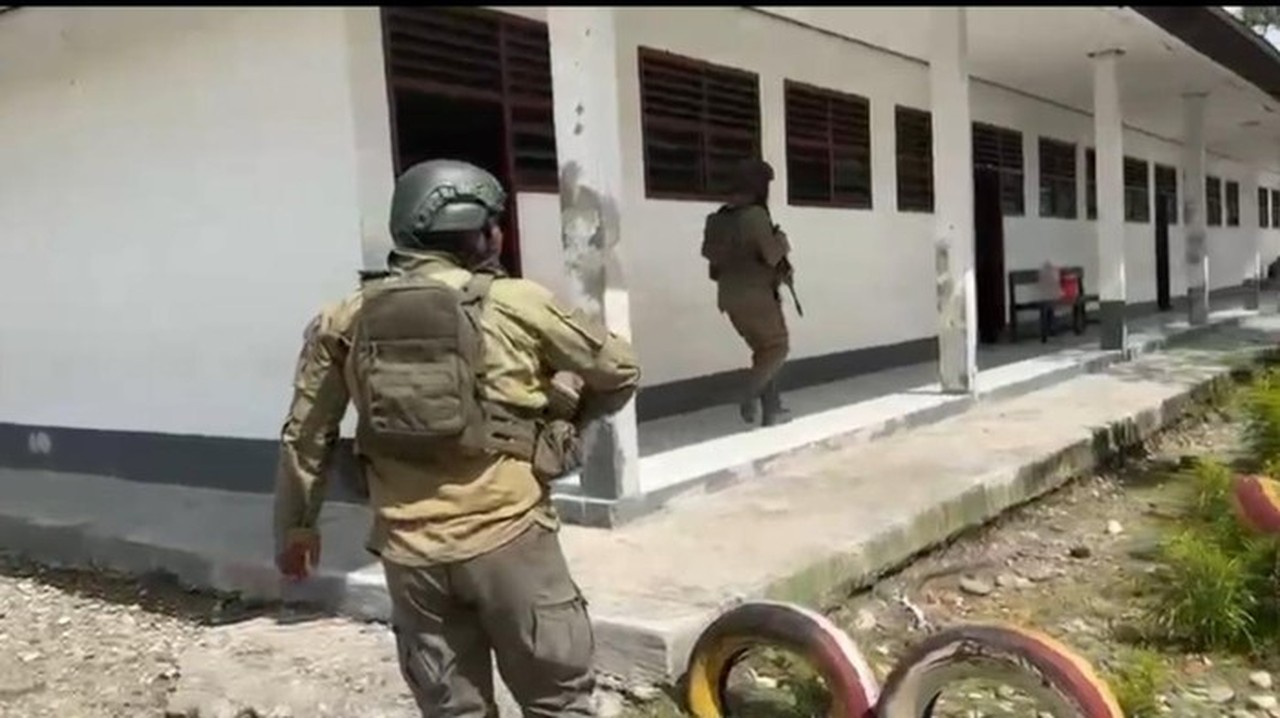 Pekerja Bangunan Tewas Ditembak OTK di Sekolah Yahukimo, Ruang Kelas Ikut Dirusak