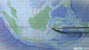 Gempa M 3,5 Guncang Tojo Una-una Sulteng, Berpusat di Darat dengan Kedalaman 5 Km