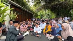 Tahlilan Warga di Depan Rumah Jokowi Viral, Ajudan Ungkap Fakta Sebenarnya