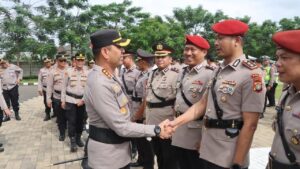 Kombes Jauhari Pimpin Sertijab Kasat Reskrim dan Tiga Kapolsek di Polres Metro Tangerang Kota