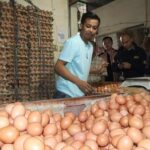 Satgas Saber Pangan Polres Jakbar Temukan Kenaikan Harga Bahan Pokok di Pasar Kebon Jeruk