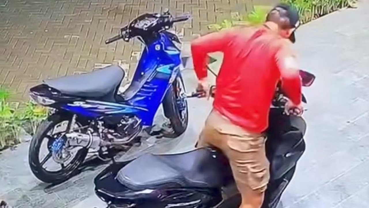 Viral Aksi Pencurian Motor di Puskesmas Matraman Jaktim, Polisi Lakukan Penyelidikan