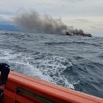 Kapal Nelayan KM Marina 7 Terbakar di Perairan Cilegon, Satu Awak Kapal Tewas