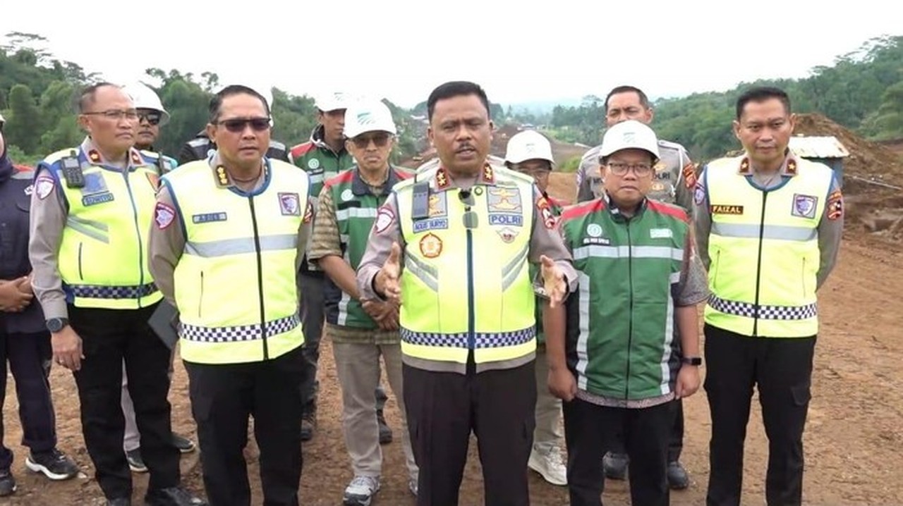 Kakorlantas Polri Tinjau Tol Fungsional Bocimi, Pastikan Kesiapan Hadapi Lonjakan Pemudik Lebaran 2026