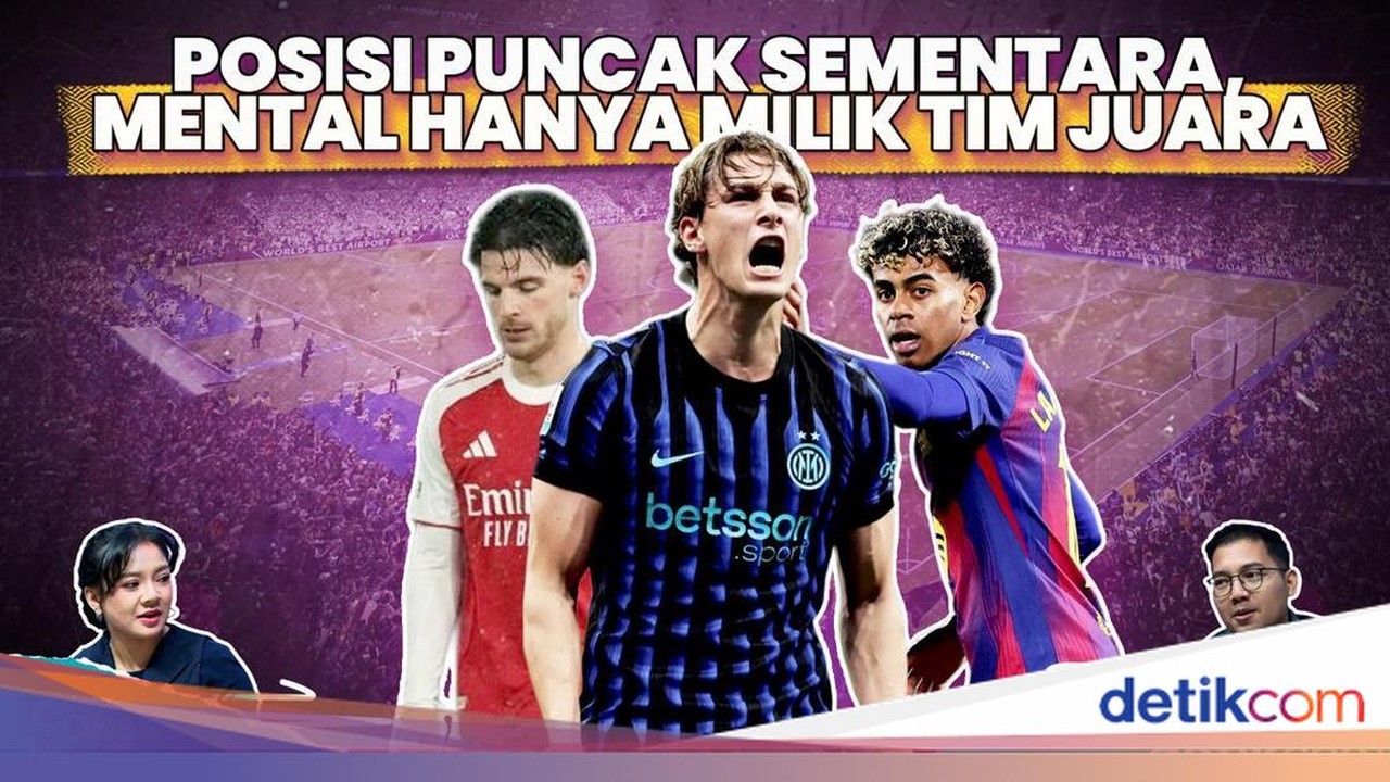 Persaingan Ketat Liga Top Eropa: Arsenal Tertahan, Barcelona Tergelincir, Inter Milan Kokoh