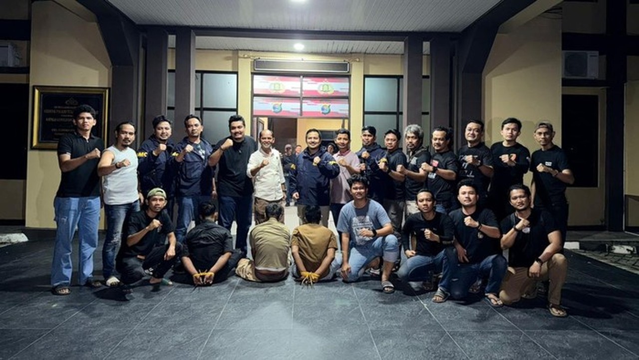 Bareskrim Polri Ringkus Komplotan Perampok Bersenpi Rp 800 Juta di Lampung