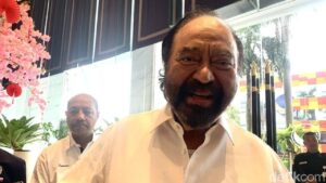 Surya Paloh Bantah Bahas Pilpres 2029 Saat Buka Bersama dengan Anies Baswedan