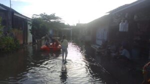 Banjir Kabupaten Serang Belum Surut, 871 Jiwa Masih Mengungsi di Tiga Kecamatan