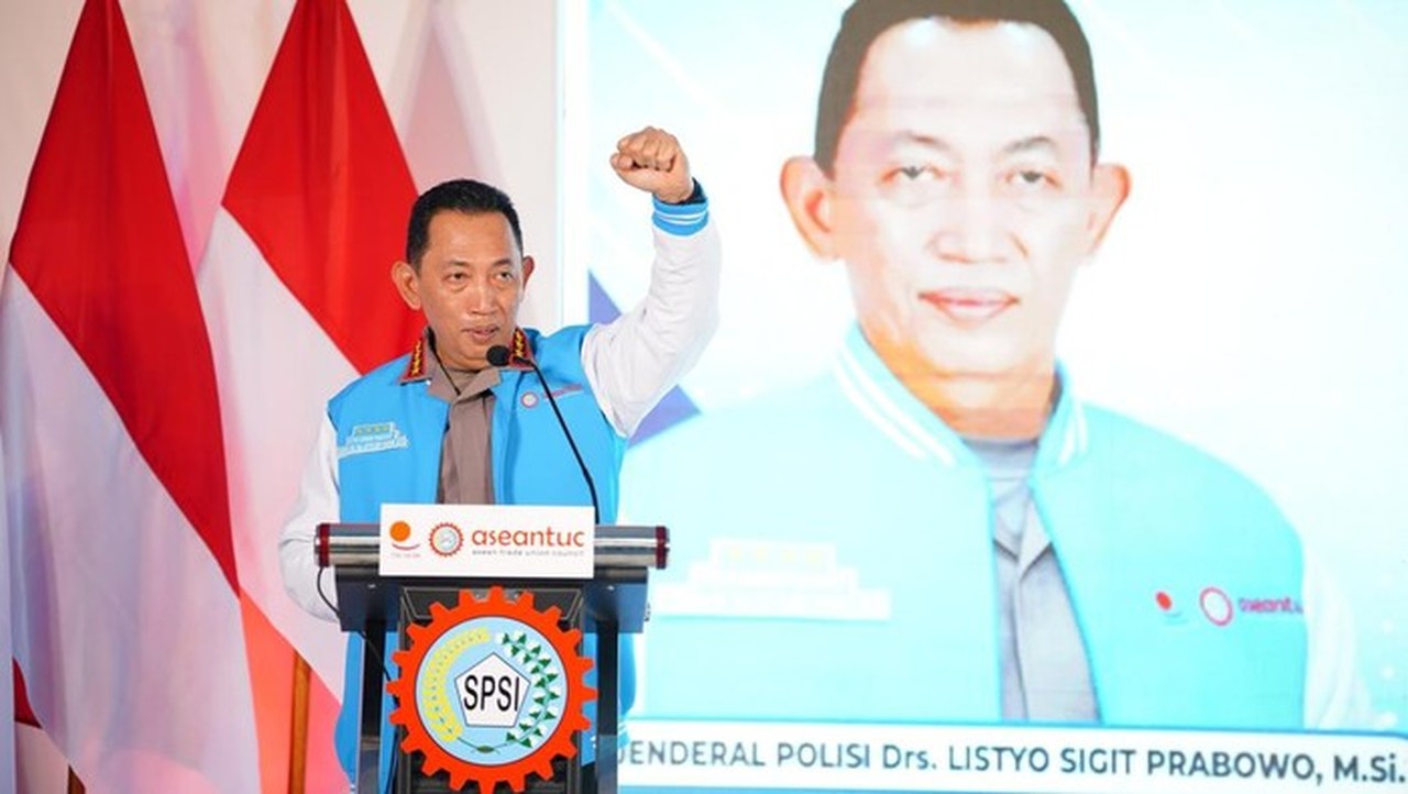 Kapolri Jenderal Listyo Sigit: Polri Kawal Aspirasi Buruh, RS Polri Prioritaskan BPJS Kesehatan