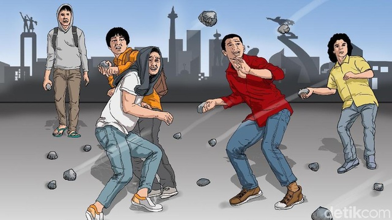 7 Remaja di Serang Ditangkap Polisi Bawa Senjata Tajam Diduga Hendak Tawuran