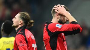 AC Milan Tertinggal 10 Poin dari Inter Milan Usai Takluk dari Parma