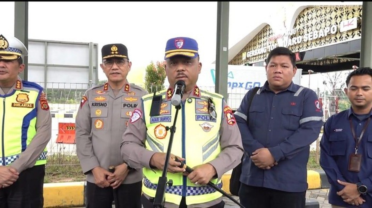 Kakorlantas Polri Tinjau Tol Trans Sumatera, Pastikan Kesiapan Arus Mudik Lebaran 2026