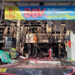 Kebakaran Hebat Landa Rita Pasaraya Cilacap, Diduga Korsleting Listrik