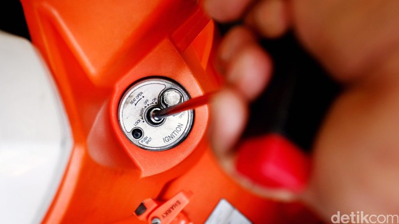 Pencuri Motor Bersenjata Airsoft Gun Dibekuk Polisi di Serang