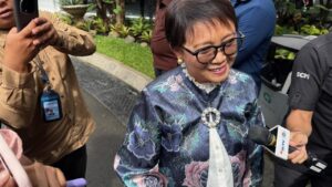 Marty Natalegawa dan Retno Marsudi Tiba di Istana, Siap Bertemu Prabowo Subianto