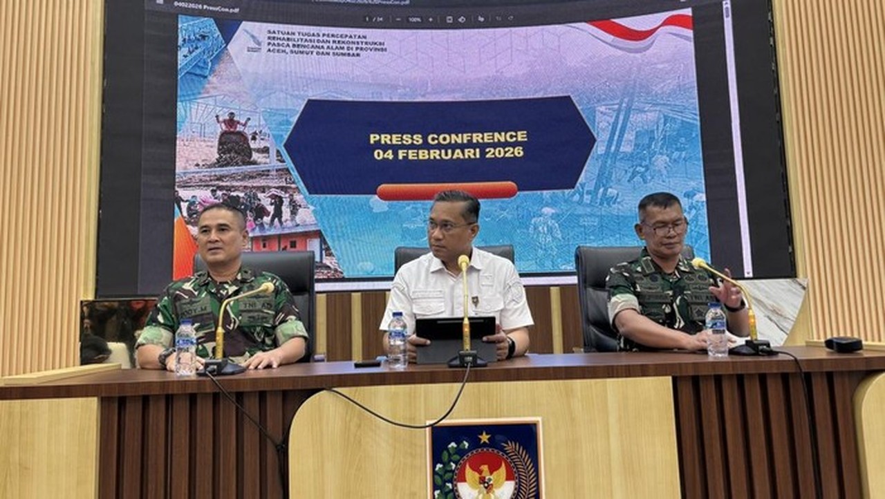 Jumlah Pengungsi Bencana Sumatera Menyusut Drastis Jadi 105.842 Orang