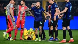Insiden Flare Kena Audero, Inter Milan Didenda Rp 990 Juta oleh Lega Serie A