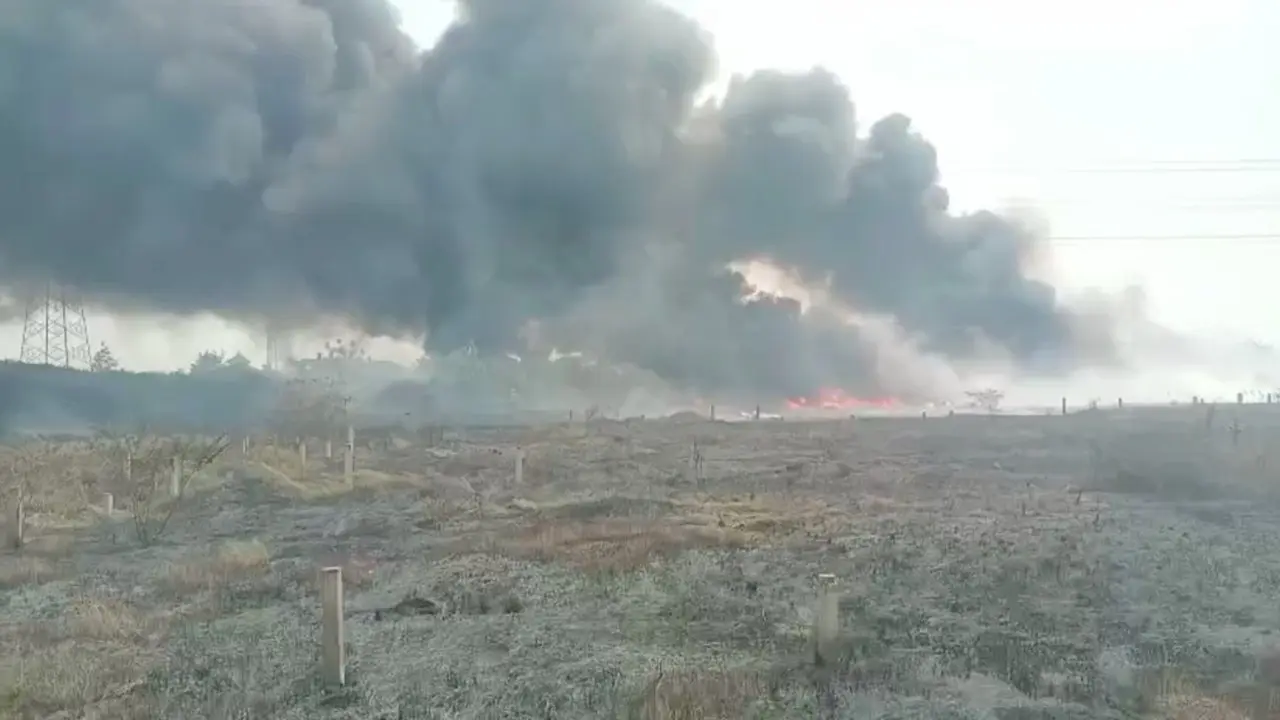 10 Titik Lahan Terbakar di Tangerang dalam Sehari
