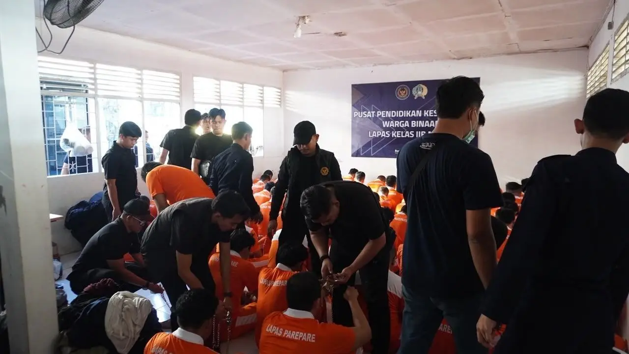115 Napi Berisiko Tinggi dari Sulsel dan Jatim Dipindahkan ke Nusakambangan