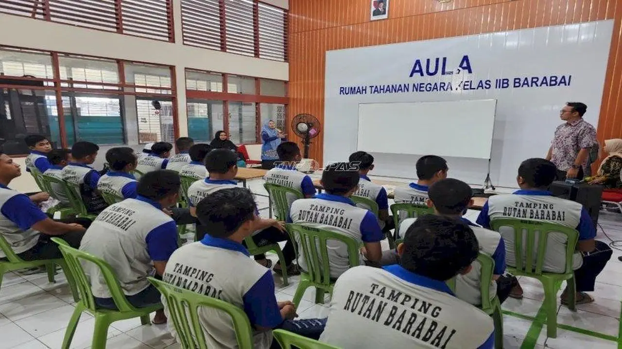 20 Warga Binaan Rutan Barabai Ikuti Pendidikan Kesetaraan Paket A–C