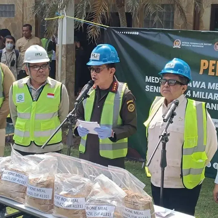 312 Ton “Meat Bone Meal” Mengandung Babi Dimusnahkan di Bogor