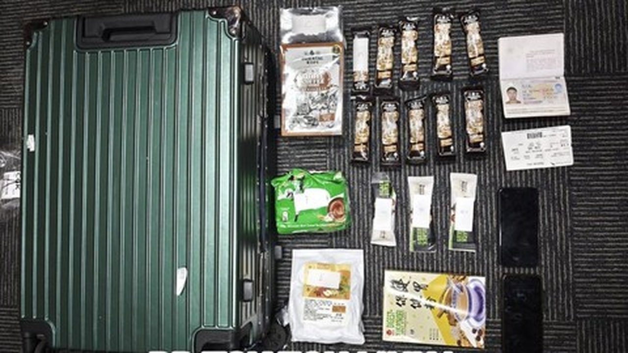Bareskrim Gagalkan Penyelundupan 3,4 Kg Psikotropika di Soetta, Tangkap Dua WN China