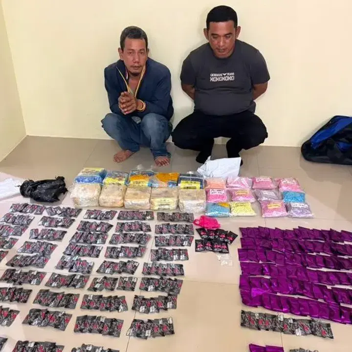Bareskrim Polri Sita Ratusan Gram Sabu dan Ribuan Butir Ekstasi di Pekanbaru