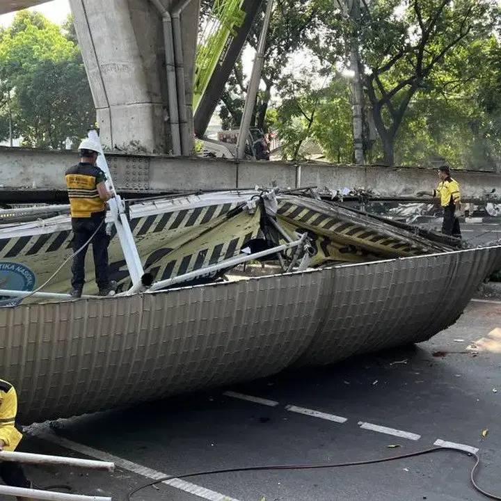 Bina Marga DKI: Belum Ada Kesepakatan Ganti Rugi Atas JPO Tendean yang Ditabrak Truk