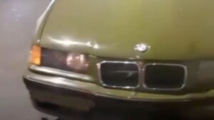 BMW Terbengkalai di JLNT Antasari Didorong ke Kantor Polisi Setelah Dilaporkan Pengendara
