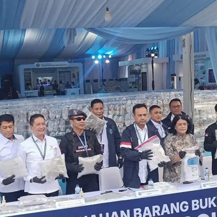 BNN Musnahkan 3,37 Ton Narkoba, Perangi Peredaran Gelap Narkotika