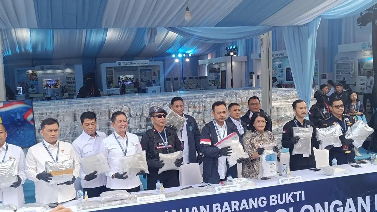 BNN Musnahkan 3,37 Ton Narkoba, Perangi Peredaran Gelap Narkotika