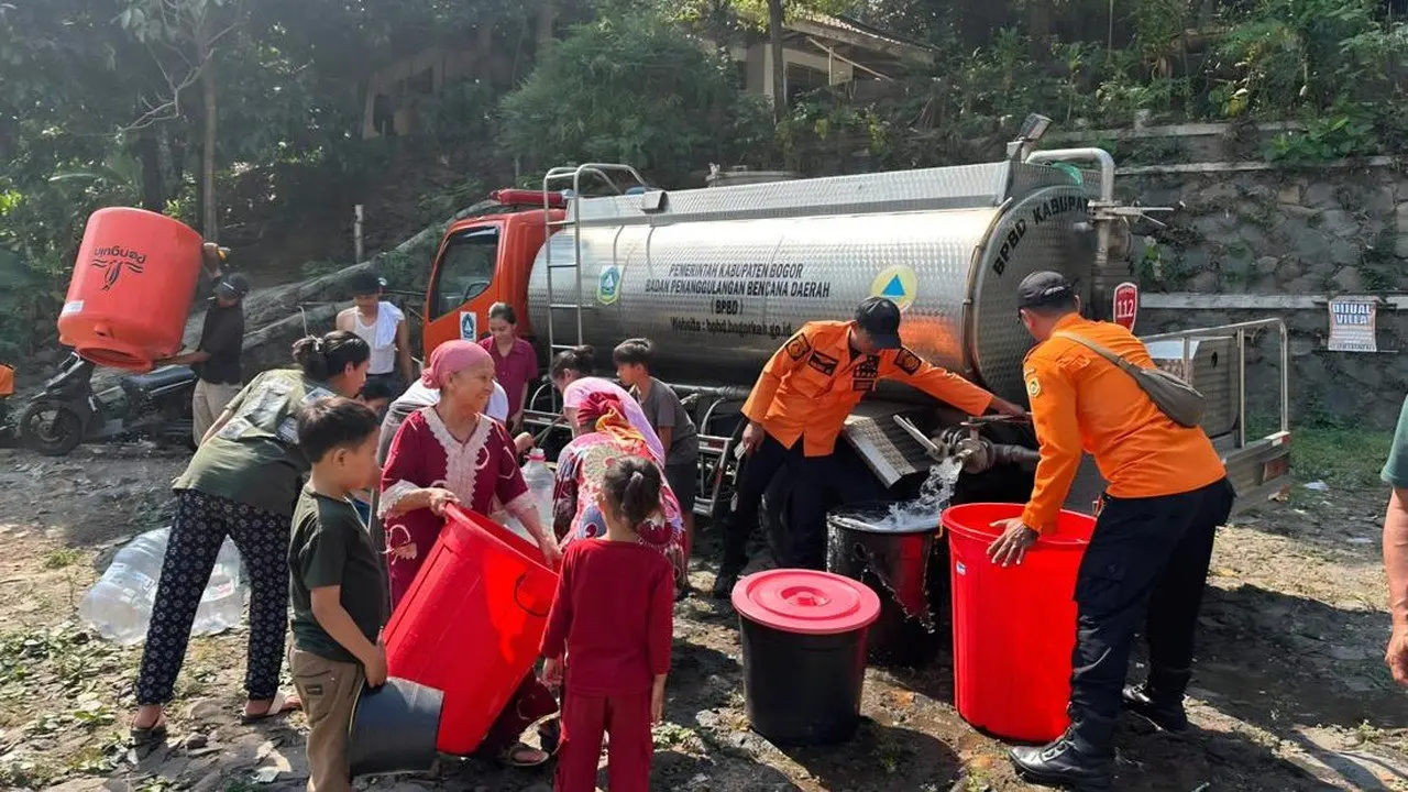 BPBD: Kekeringan Meluas ke 13 Kecamatan di Kabupaten Bogor, 42.691 Jiwa Kekurangan Air