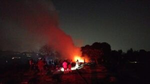 Kebakaran di TPU Pondok Kelapa Diduga Berawal dari Pembakaran Sampah