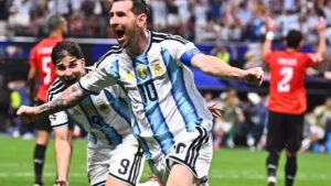 Argentina Buat Sejarah Usai Bangkit Menang 3-2 Atas Mesir