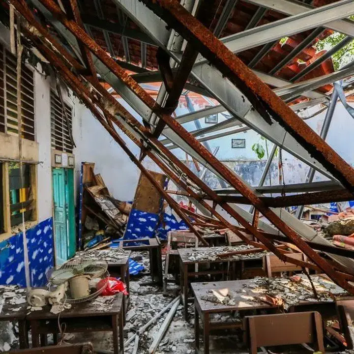 Gedung SDN Kebayoran Lama Roboh, Wagub Rano Panggil Jajaran Disdik DKI