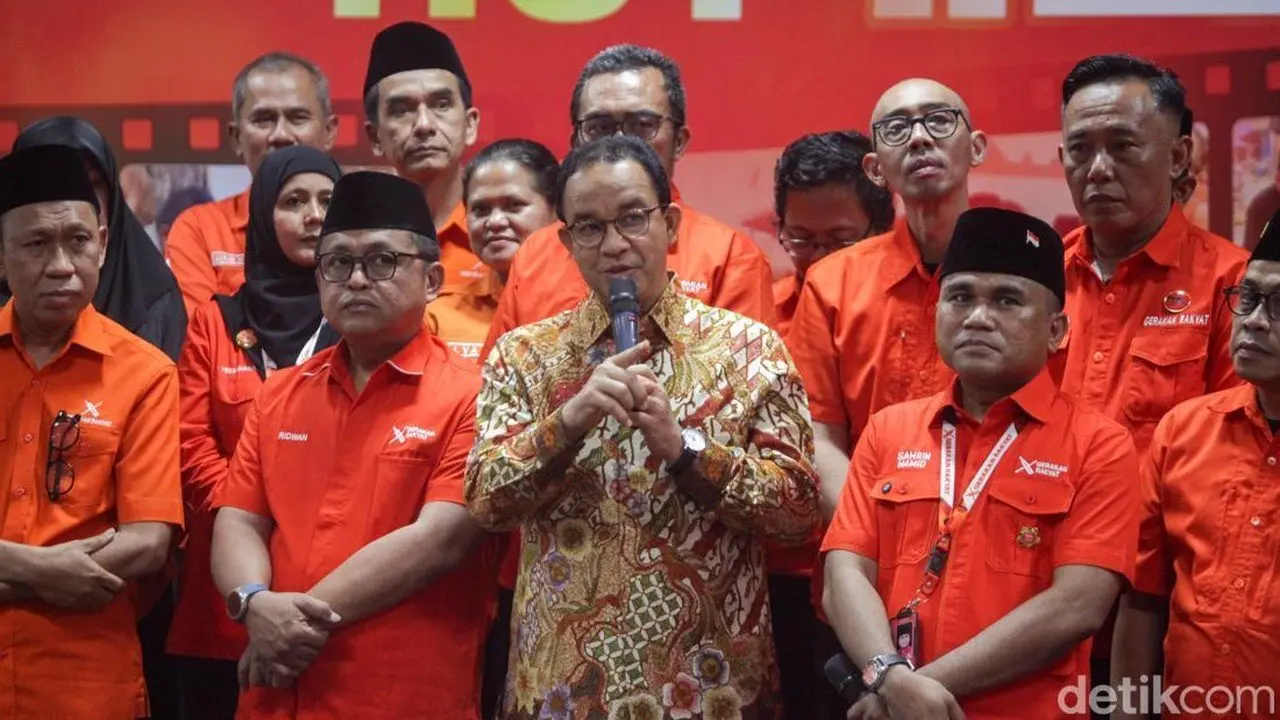 Gerakan Rakyat Resmi Daftar Jadi Parpol, Anies Baswedan Beri Doa Restu
