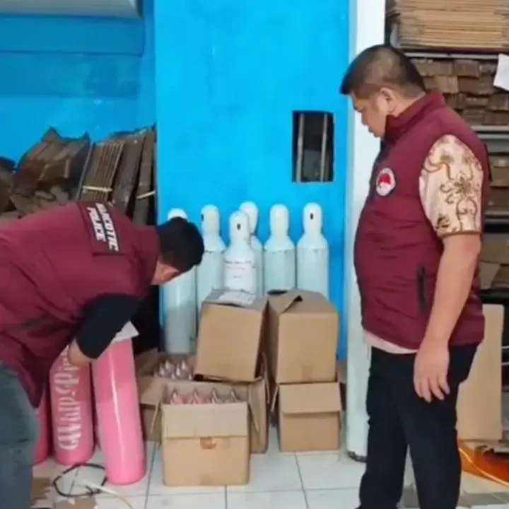 Hasil Lab Pastikan Varian Rasa Whip Pink Murni Gas N2O, Diduga Sebagai Kamuflase