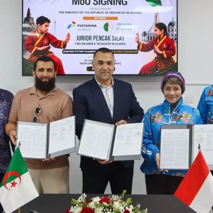 Indonesia dan Aljazair Perkuat Diplomasi Budaya Lewat Pencak Silat